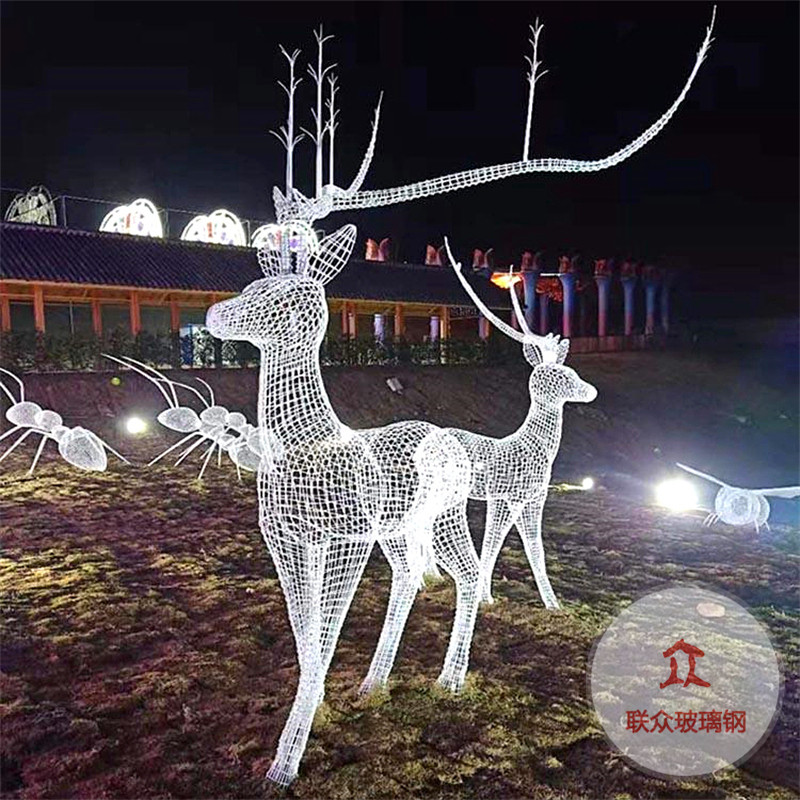 定制不銹鋼雕塑大型葉子雕塑金屬裝飾園林景觀雕塑玻璃鋼雕塑戶外