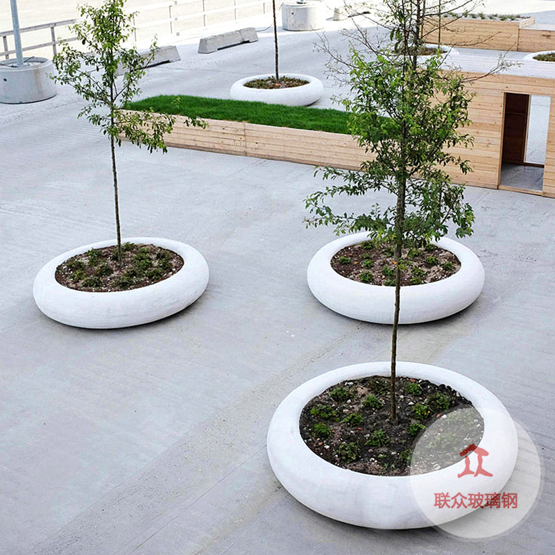 玻璃鋼卡通動物樹池休閑椅公園商場美陳景觀雕塑戶外休閑座椅擺件